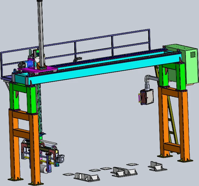 Aluminum Furnace Billet Loading Manipulator