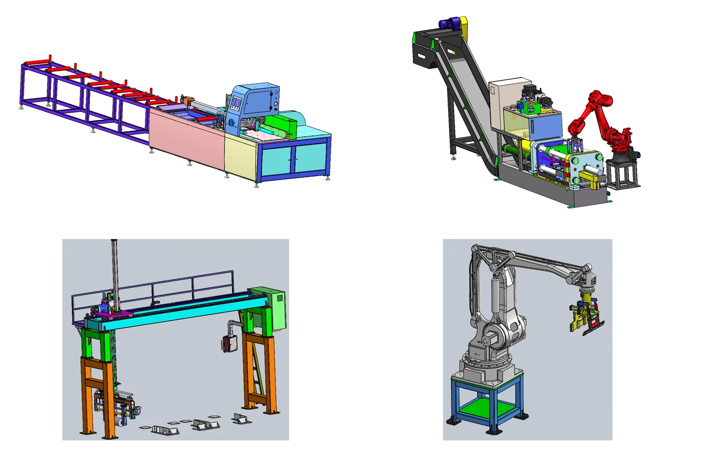 Aluminum machinery and industrial automation application overview